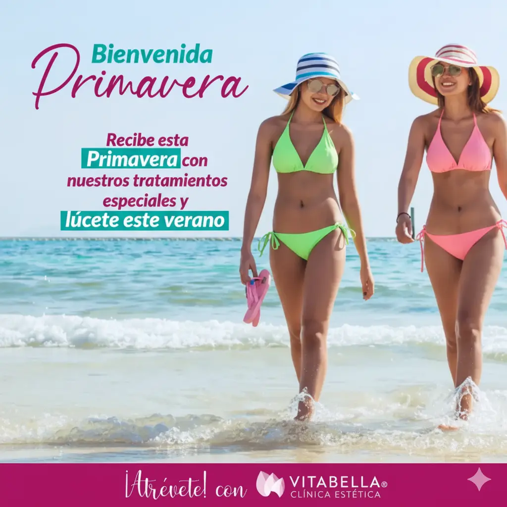 De primavera a verano con Vitabella Copiapó: tratamientos especiales para lucirte este verano